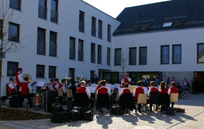 Auftritt bei der Eröffnung des Stephanus-Stifts