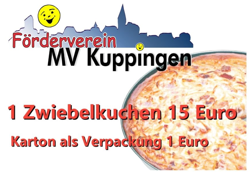 Zwiebelkuchen-Sonderverkauf: Vorverkauf beendet
